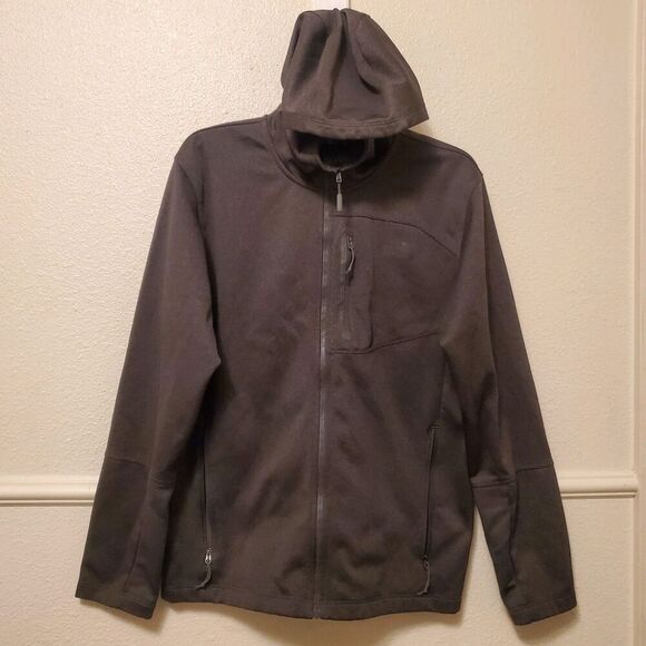 North Face Jacket Full Zip  Via Laveggio 5 Hoodie Zip Pockets Mens Size L Black - Picture 16 of 16